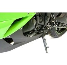 Slider carter motore lato sinistro Faster96 by RG per Kawasaki ZX-6R 636 09-12