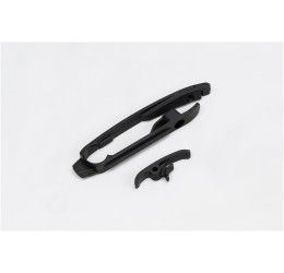 Slitta scorricatena UFO per Husqvarna FE 350 14-23 - Colore Nero-001