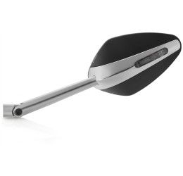 Specchietto retrovisore VELOCE L SPORT Rizoma per ducati 1198 s corse special edition 10-12 colore Silver