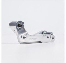Supporto per pinza freno originale Braking per Husqvarna TC 450 07-10 da utilizzare con disco freno maggiorato diametro 270mm POW68
