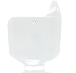 Portanumero anteriore Acerbis per Honda CR 125 R 95-01 colore bianco