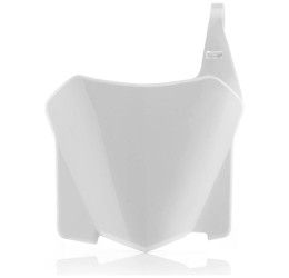 Portanumero anteriore Acerbis per Honda CRF 250 R 08-09 colore bianco