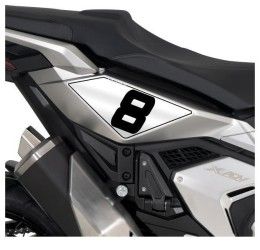 Adesivo laterale portanumero Barracuda per Honda X-ADV 750 21-25
