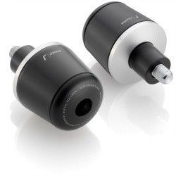 Tamponi paratelaio B-PRO Rizoma per Yamaha MT-09 17-21 colore Silver