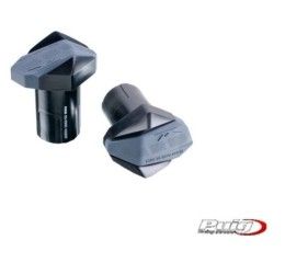 Tamponi paratelaio Puig modello R12 per Aprilia RSV4 1000 09-12 colore nero