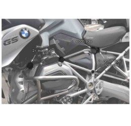 Tappi telaio in ABS Puig per BMW R 1200 GS 13-18 colore nero