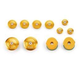 Tappi telaio in alluminio Puig per BMW R 1200 GS 13-18 colore oro