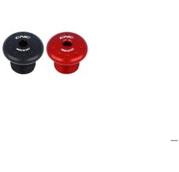 Tappo foro specchio M8 Filettatura Sinistra CNC Racing per Triumph Speed Triple 1050 05-15