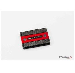 Tappo serbatoio olio freni anteriore Puig per Yamaha Niken 850 18-23 colore rosso