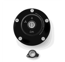 Tappo serbatoio benzina con chiave Rizoma per honda africa twin crf 1100l es dct 24-25 colore Black