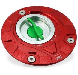 Tappo serbatoio carburante Livrea Tricolore CNC Racing per Ducati Monster 620 02-06