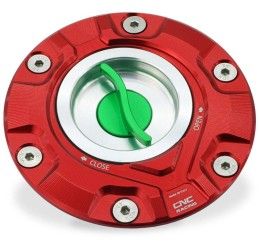 Tappo serbatoio carburante Livrea Tricolore CNC Racing per Triumph Speed Triple 1050 05-15