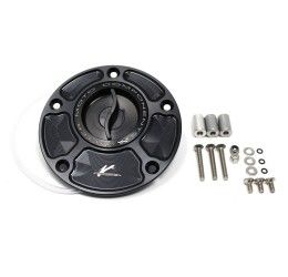 Tappo serbatoio rapido in Ergal Valtermoto per Yamaha MT-07 14-17 quick action