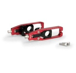 Tenditori catena Puig per Aprilia RSV4 1000 09-14 colore rosso