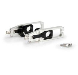 Tenditori catena Puig per Aprilia RSV4 1000 Factory 09-14 colore silver