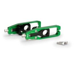 Tenditori catena Puig per Aprilia RSV4 1000 Factory 09-14 colore verde