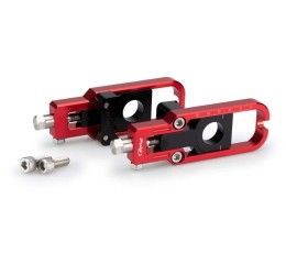 Tenditori catena Puig per Honda Africa Twin CRF 1100 L Adventure Sports 20-25 colore rosso