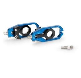 Tenditori catena Puig per Yamaha R1 09-14 colore blu