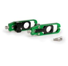 Tenditori catena Puig per yamaha tracer 9 900 gt plus 23-25 colore verde