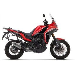 Terminale di scarico Arrow Indy-Race in titanio omologato per Moto Morini X Cape 650 22-24