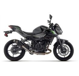 Terminale di scarico Arrow Pro-Race nichrom Dark omologato per Kawasaki Ninja 500 2024