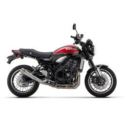 Terminale di scarico Arrow Pro-Race nichrom omologato per Kawasaki Z 900 RS 22-24