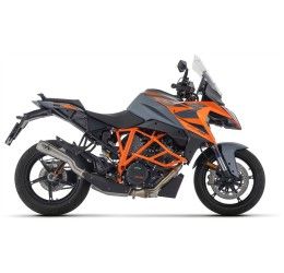 Terminale di scarico Arrow Pro-Race nichrom omologato per KTM 1290 Super Duke GT 17-24