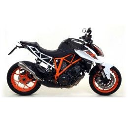 Terminale di scarico Arrow Pro-Race titanio omologato per KTM 1290 Super Duke GT 17-24