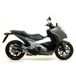 Terminale di scarico Arrow Race-Tech alluminio Dark omologato per Honda INTEGRA 750 14-20