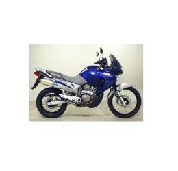 Terminale di scarico Arrow Race-Tech Approved aluminium omologato per Honda XL 650 V Transalp 00-07