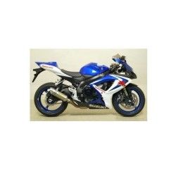 Terminale di scarico Arrow Thunder Approved alluminio omologato per Suzuki GSX-R 600 06-07