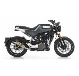 Terminale di scarico Arrow GP2 omologato per Husqvarna Svartpilen 125 21-23