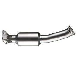 Tubo di raccordo elimina catalizzatore Leovince in acciaio inox per KTM 690 Duke R 12-19