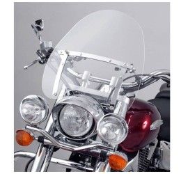 Vetro Cupolino Puig modello custom daytona iv per Yamaha XVS 1300 Midnight Star 07-16 colore trasparente