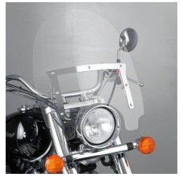 Vetro Cupolino Puig modello custom highway per Yamaha XVS 1300 Midnight Star 07-16 colore trasparente