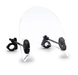 Vetro Cupolino Puig modello halcyon per Ducati Scrambler 800 Icon 15-20 colore trasparente