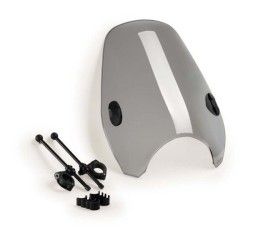 Vetro Cupolino Puig modello custom ii per BMW R nine T 14-24 colore fume chiaro