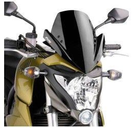 Vetro Cupolino Puig modello naked n.g. sport per Honda CB 1000 R 08-10 colore nero