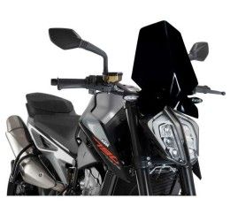 Vetro Cupolino Puig modello naked n.g. sport per KTM 790 Duke 18-25 colore nero