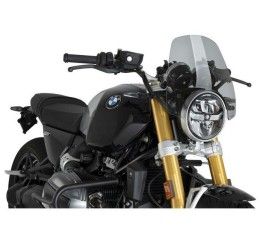 Vetro Cupolino Puig modello naked n.g. sport per per BMW R 12 nine T 24-25 colore fume chiaro