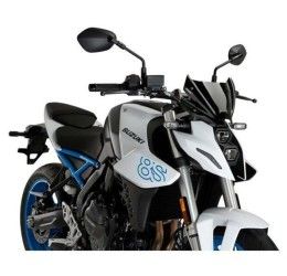 Vetro Cupolino Puig modello naked n.g. sport per Suzuki GSX-8S 23-25 colore nero