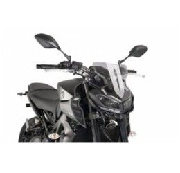 Vetro Cupolino Puig modello naked n.g. sport per Yamaha MT-09 17-20 colore fume chiaro