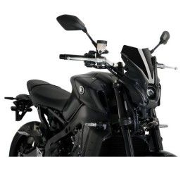 Vetro Cupolino Puig modello naked n.g. sport per Yamaha MT-09 21-23 colore nero