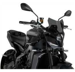 Vetro Cupolino Puig modello naked n.g. sport per Yamaha MT-09 SP 24-25 colore fume scuro
