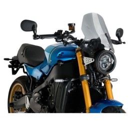 Vetro Cupolino Puig modello naked n.g. sport per Yamaha XSR 900 22-25 colore fume chiaro
