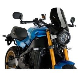 Vetro Cupolino Puig modello naked n.g. sport per Yamaha XSR 900 22-25 colore nero