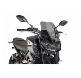 Vetro Cupolino Puig modello naked n.g. touring per Yamaha MT-09 17-20 colore fume scuro