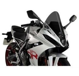 Vetro Cupolino Puig modello r-racer per Suzuki GSX-8R 24-25 colore fume scuro