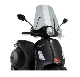Vetro Cupolino Puig modello scooter gts touring per Piaggio Vespa GTS 300 23-25 colore fume chiaro