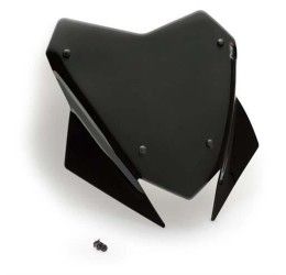 Vetro Cupolino Puig modello sport per Ducati Multistrada V4 Rally 21-25 colore nero